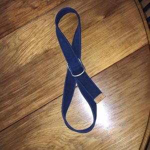 Men’s Polo by Ralph Lauren blue canvas belt